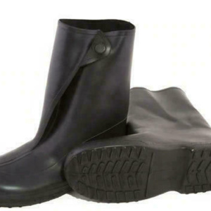 10" PVC BLACK OVERBOOTS