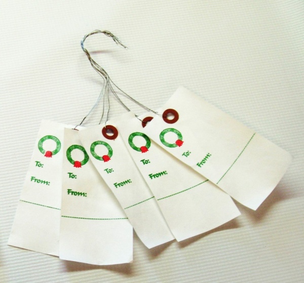 Weatherproof PolyArt (formerly Tyvek) Wreath Price Tags, 100/bundle