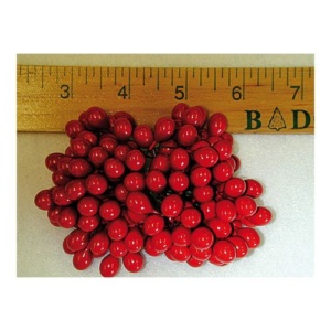 Red Holly Berries, 10 gross/box - Sold out