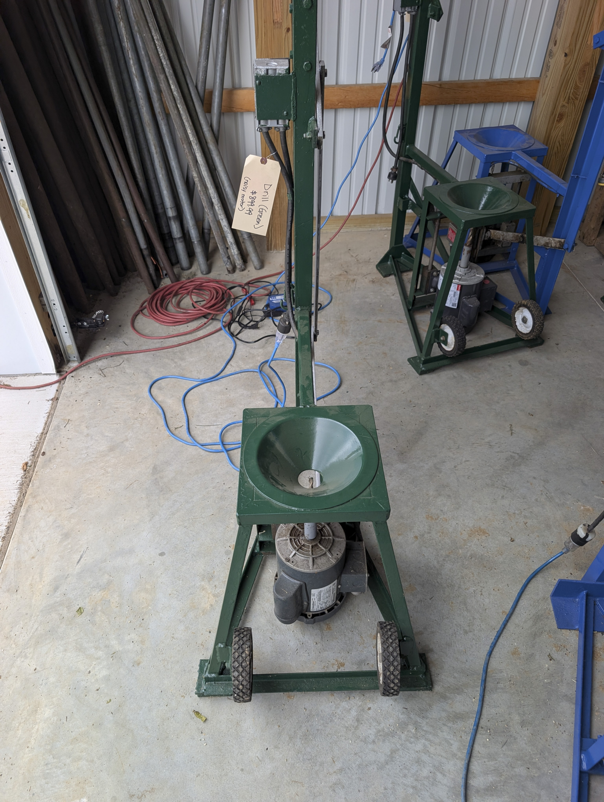Deluxe Model Tree Drill for the Answer Stand System-Used-Special Discounted Price (Green)